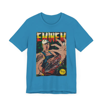 Eminem - Comic Book Art - Unisex Jersey Short Sleeve Tee