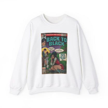 Amy Winehouse - Back to Black - Unisex Heavy Blend™ Crewneck Sweatshirt