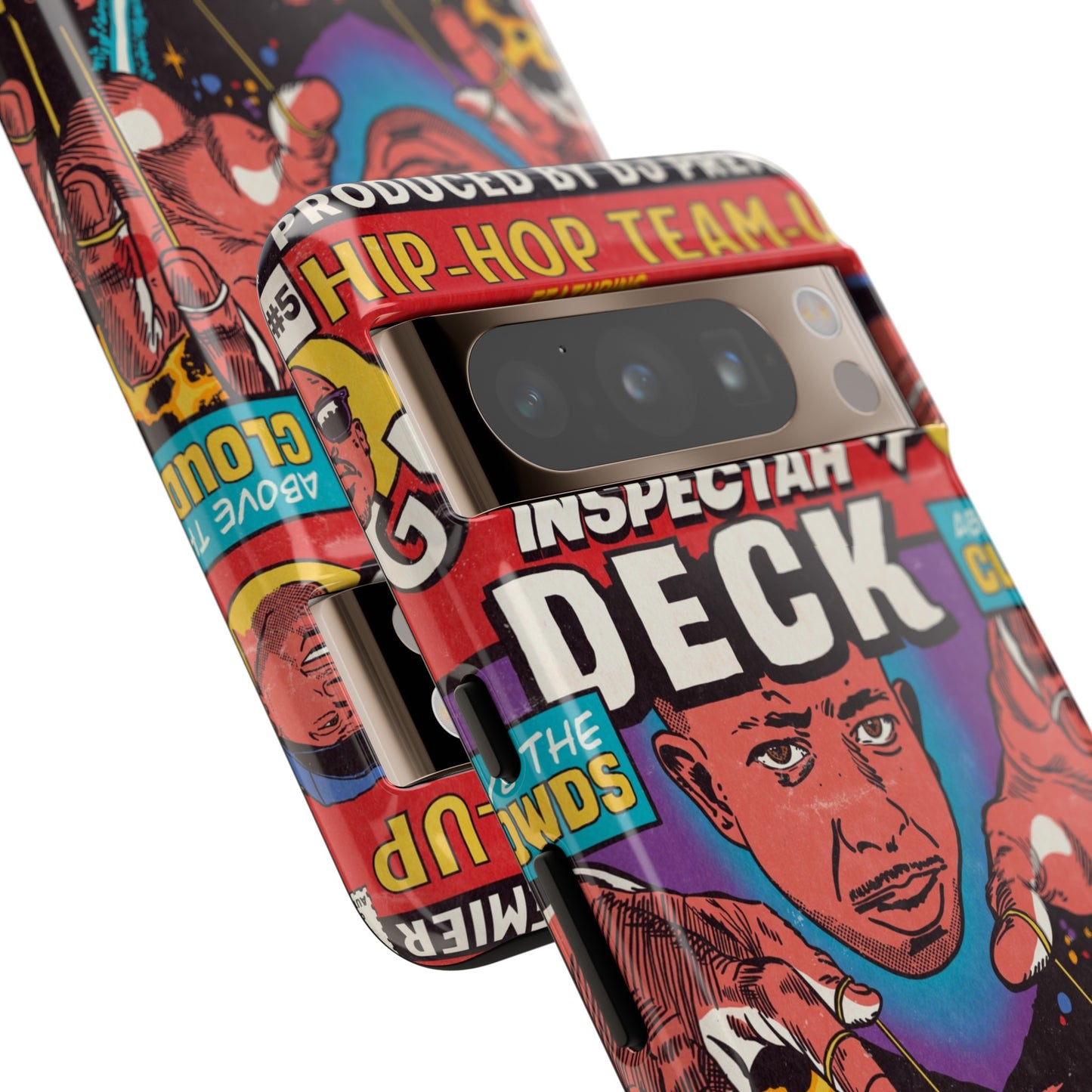 Gang Starr & Inspectah Deck - Above The Clouds - Tough Phone Cases