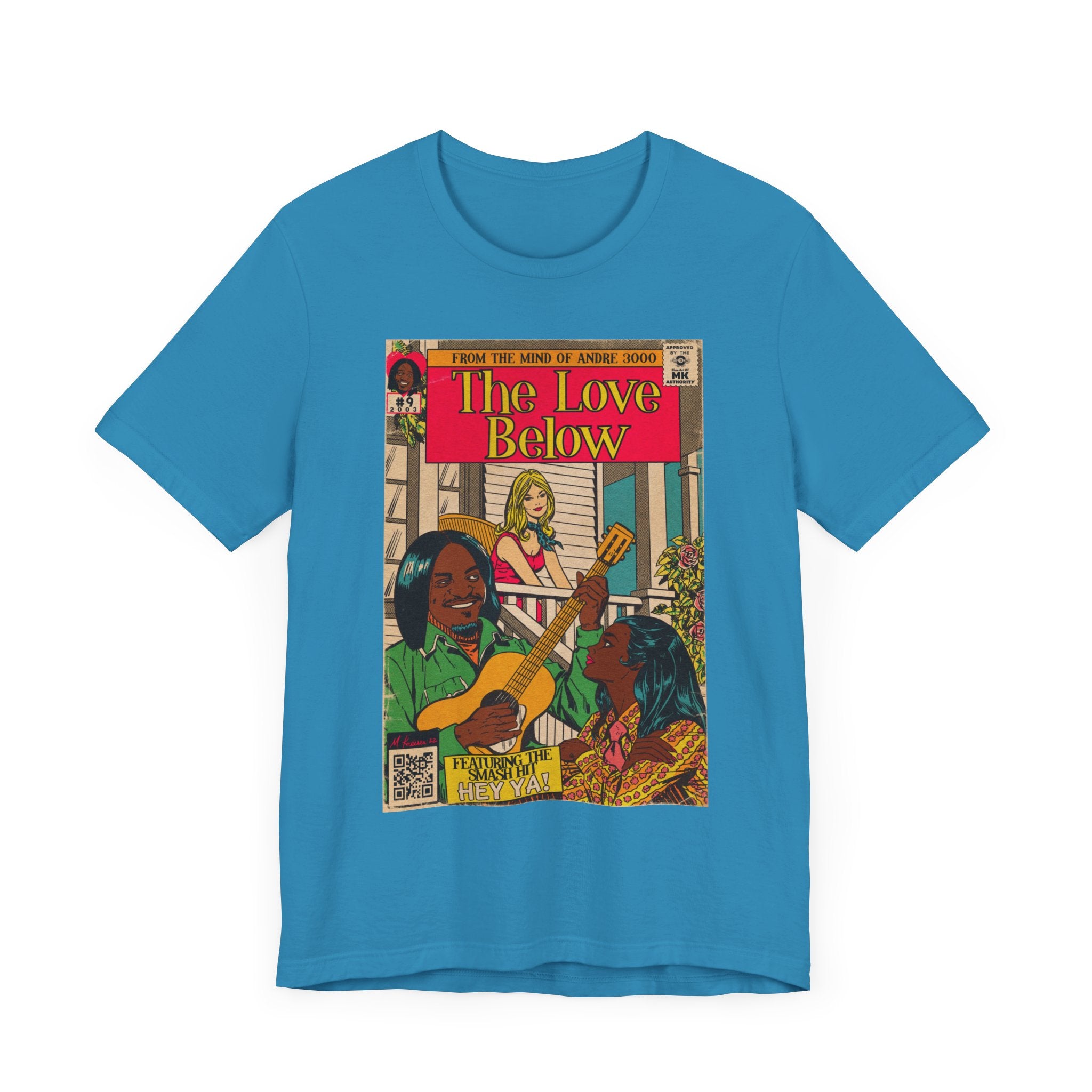 OutKast- Andre 3000- The Love Below - Unisex Jersey Short Sleeve Tee – Fine  Art Of MK