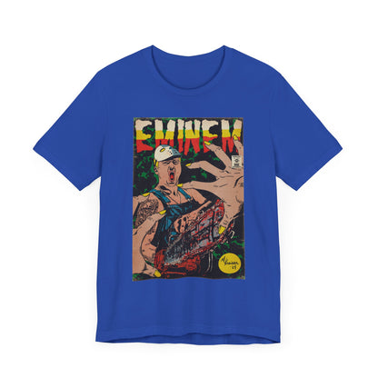 Eminem - Comic Book Art - Unisex Jersey Short Sleeve Tee