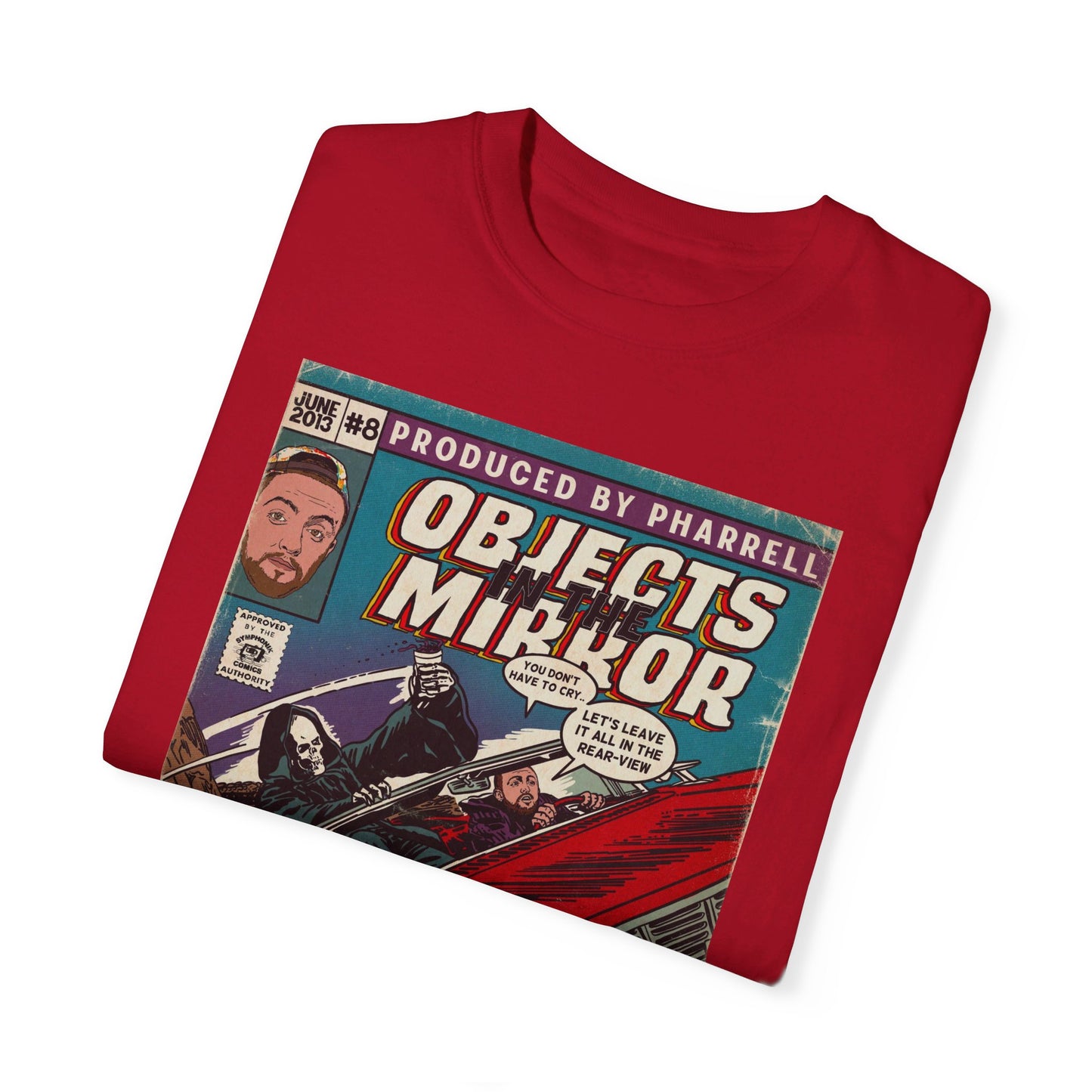 Objects in the Mirror - Unisex Comfort Colors T-shirt