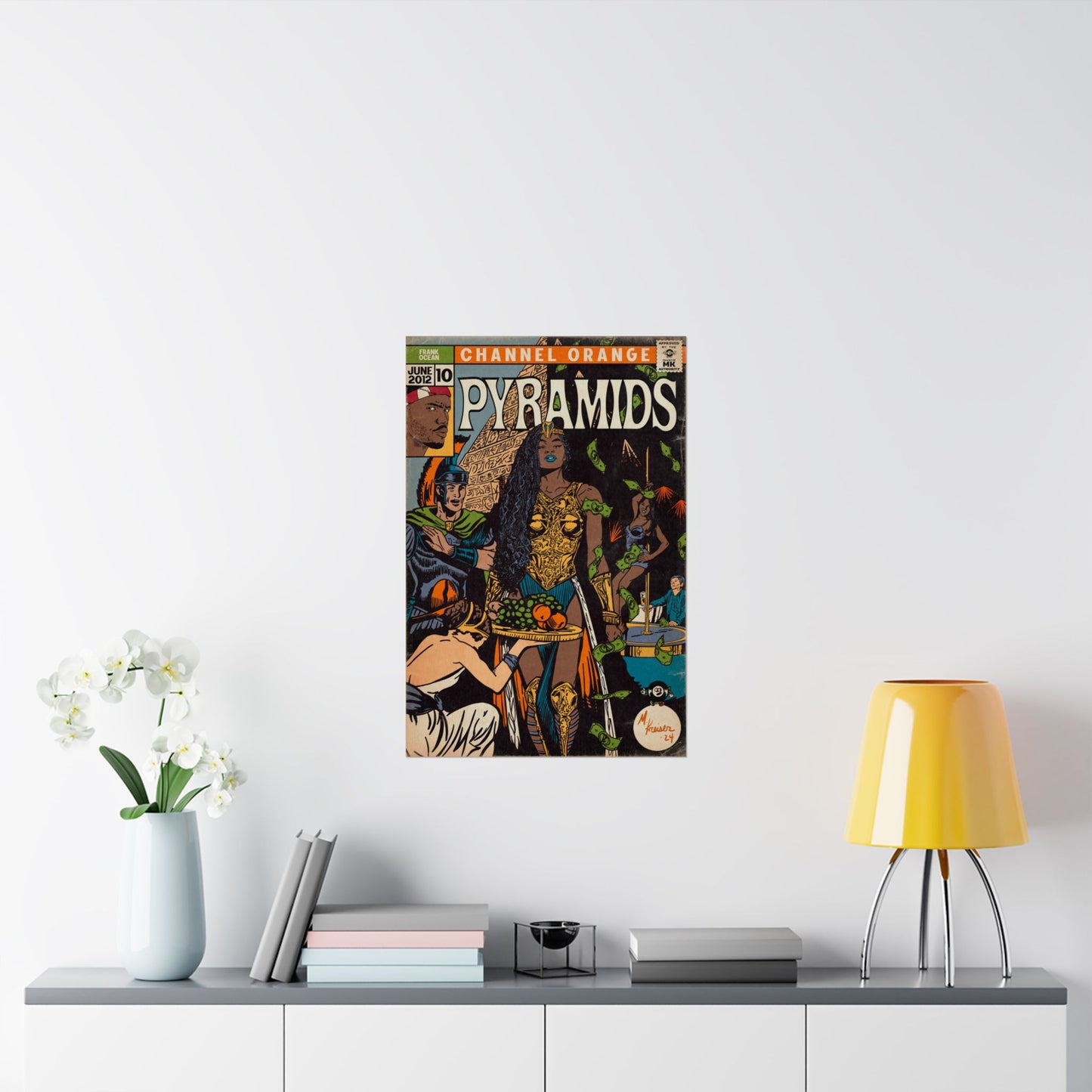 Frank Ocean - Pyramids - Matte Vertical Poster