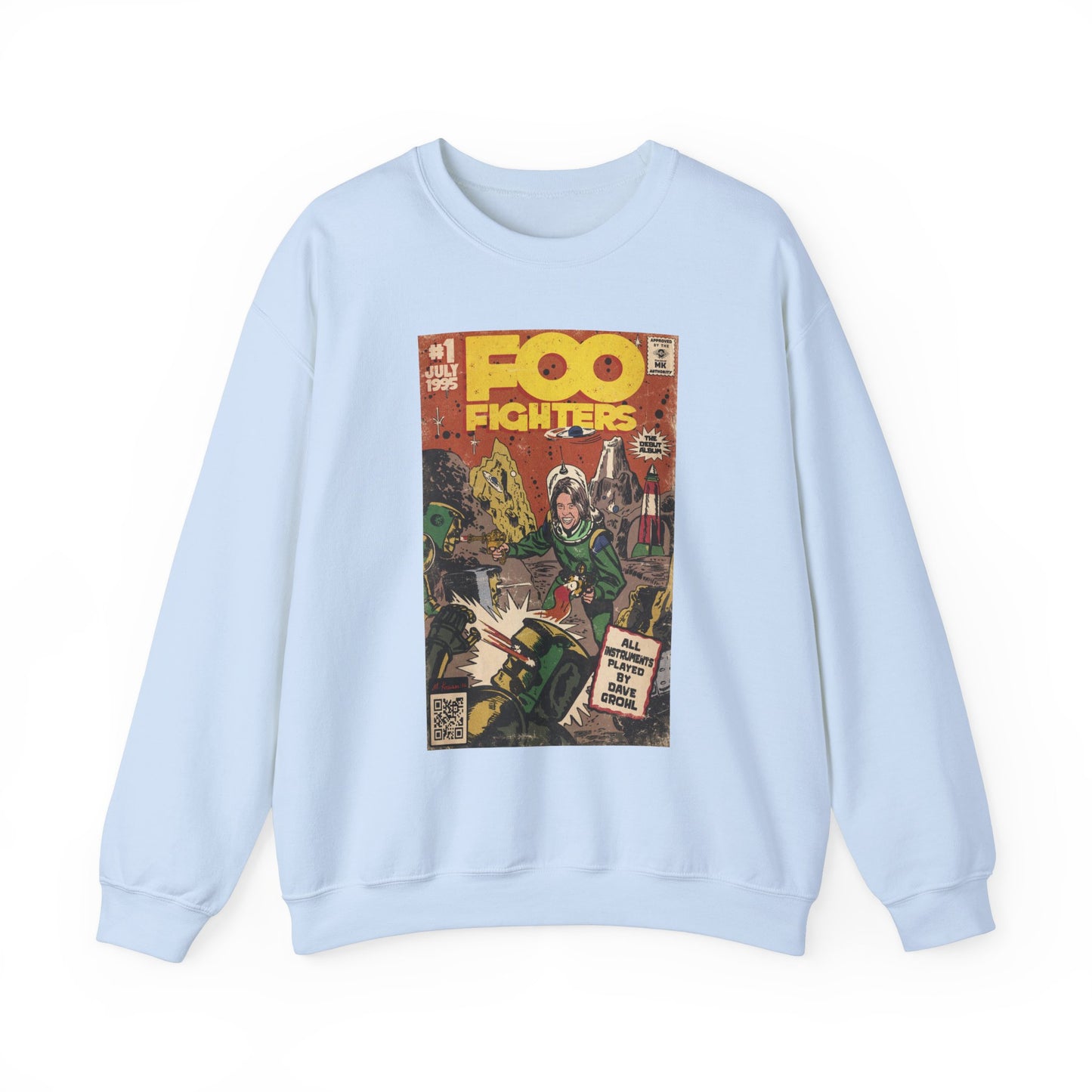 Foo Fighters- Self Titled Unisex Heavy Blend™ Crewneck Sweatshirt