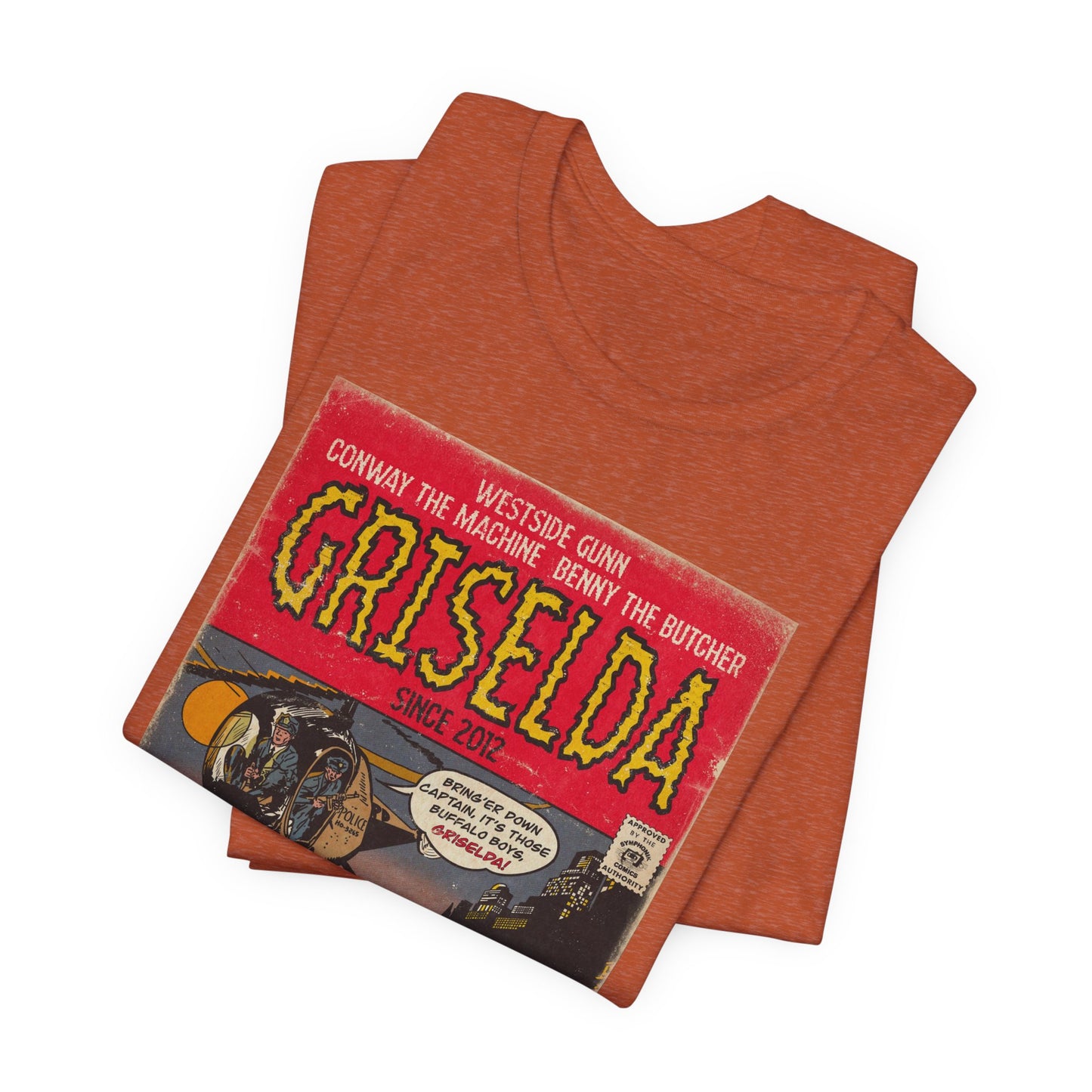 Griselda - Comic Book Art - Unisex Jersey Short Sleeve Tee