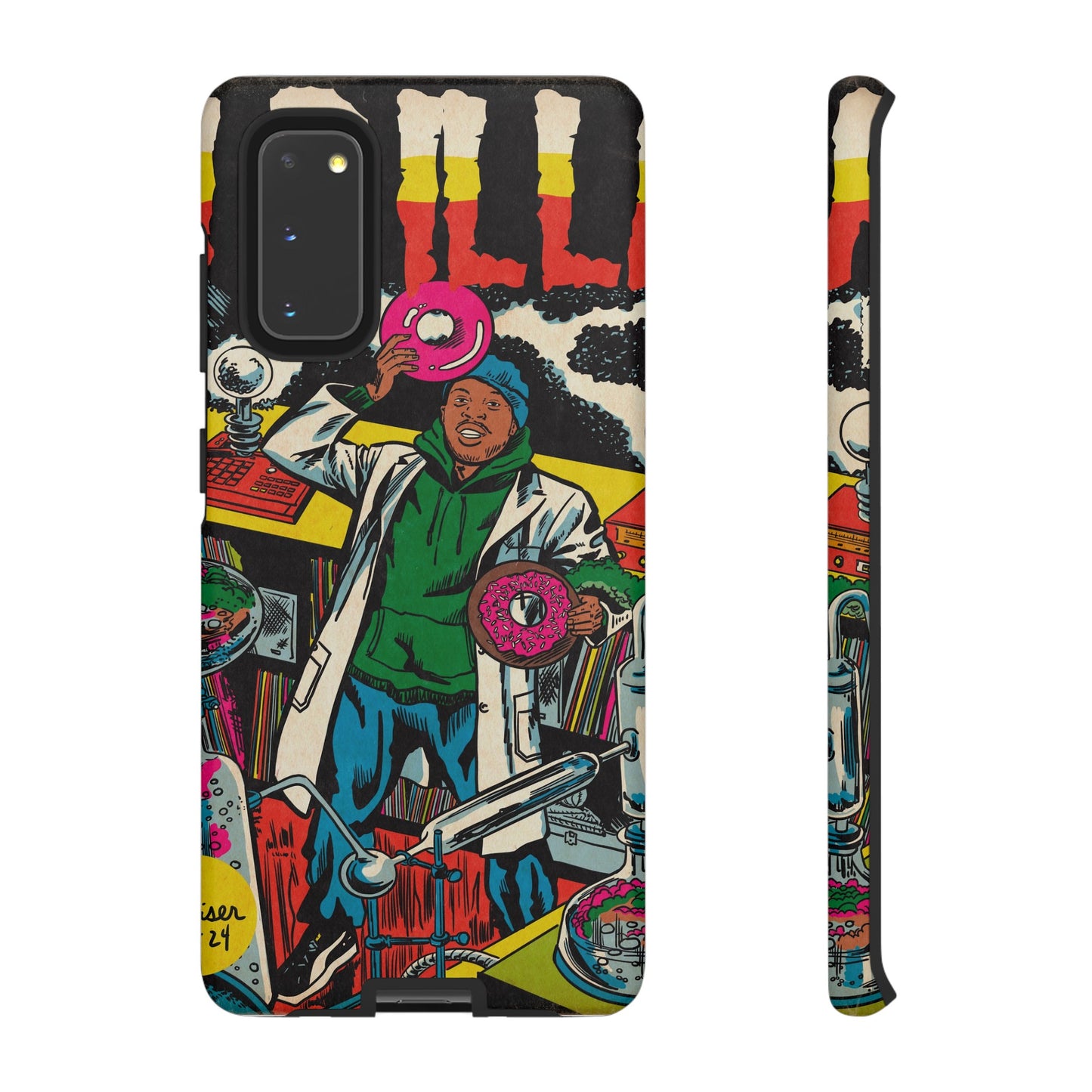 J Dilla - Comic Book Art - Tough Phone Cases