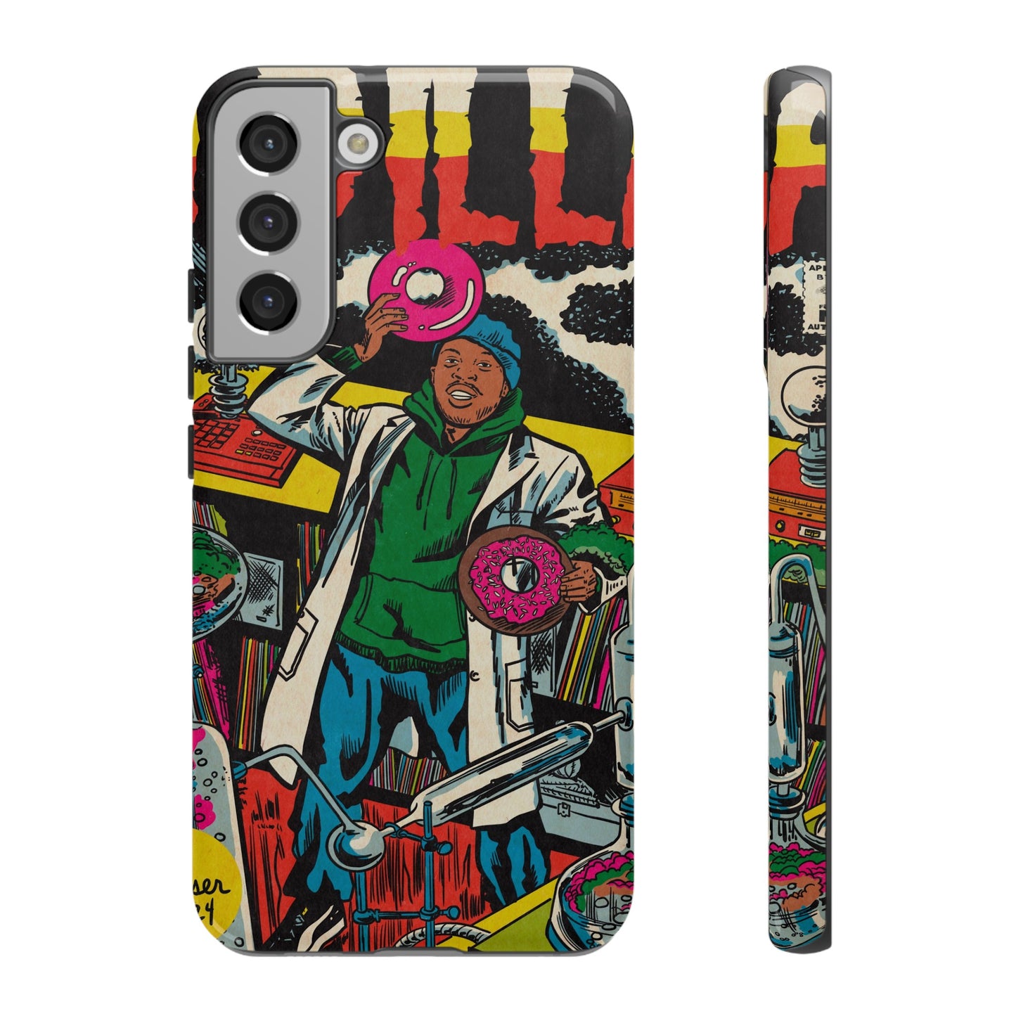 J Dilla - Comic Book Art - Tough Phone Cases