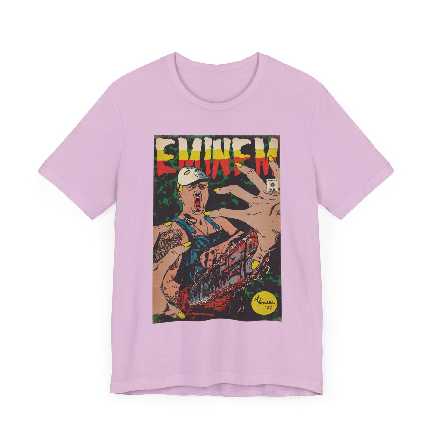 Eminem - Comic Book Art - Unisex Jersey Short Sleeve Tee