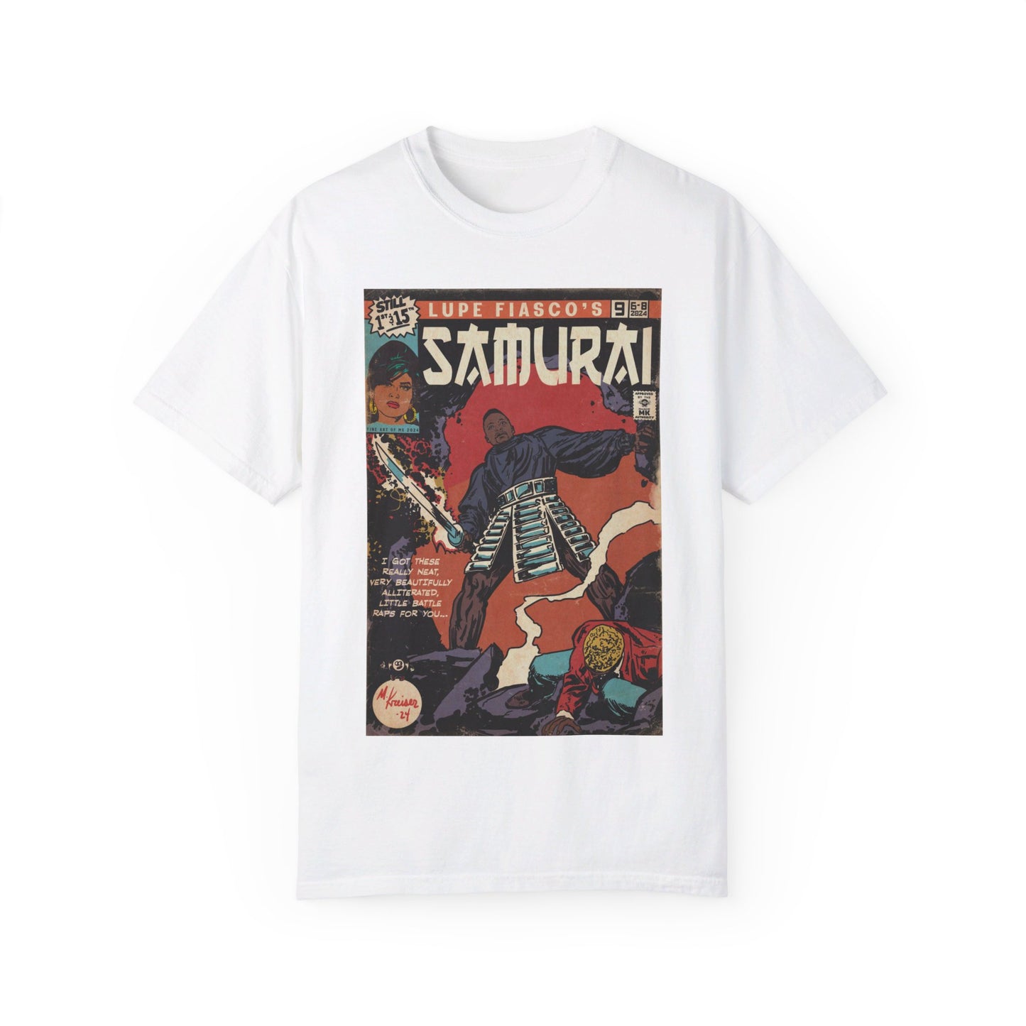 Lupe Fiasco - Samurai - Unisex Comfort Colors T-shirt