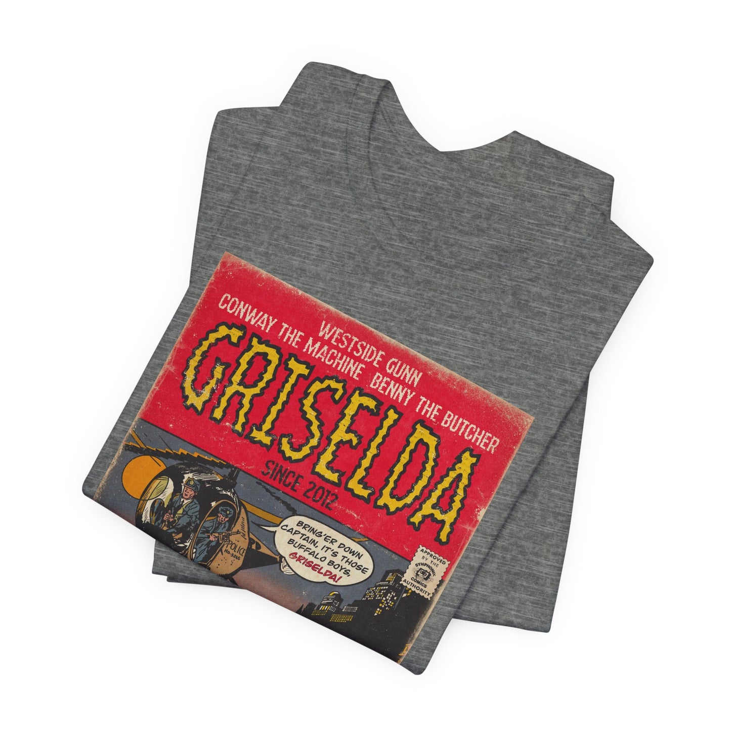 Griselda - Comic Book Art - Unisex Jersey Short Sleeve Tee