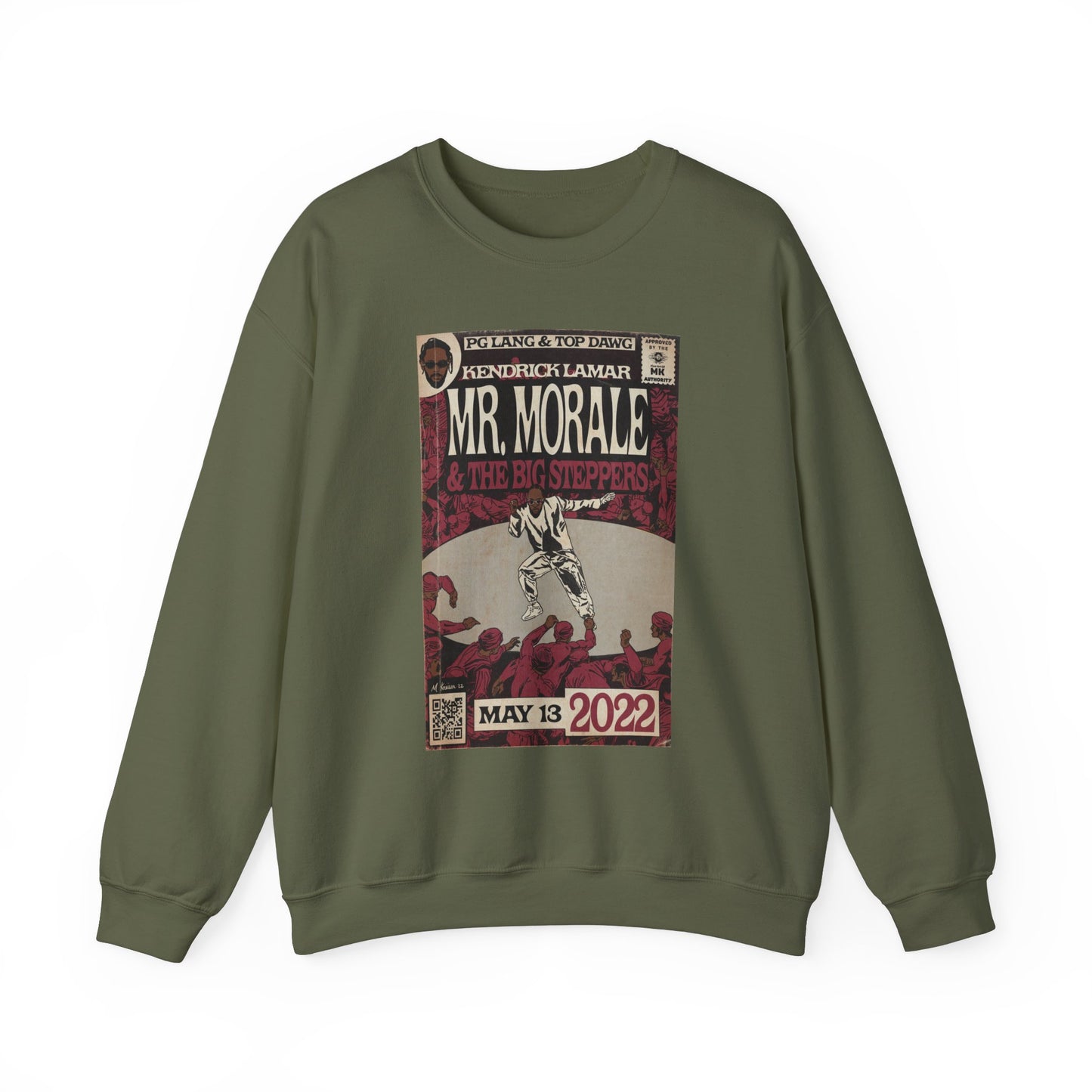 Kendrick Lamar - Mr. Morale & The Big Steppers - Unisex Heavy Blend™ Crewneck Sweatshirt