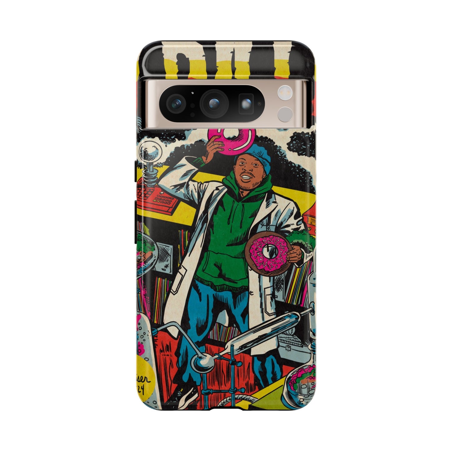 J Dilla - Comic Book Art - Tough Phone Cases