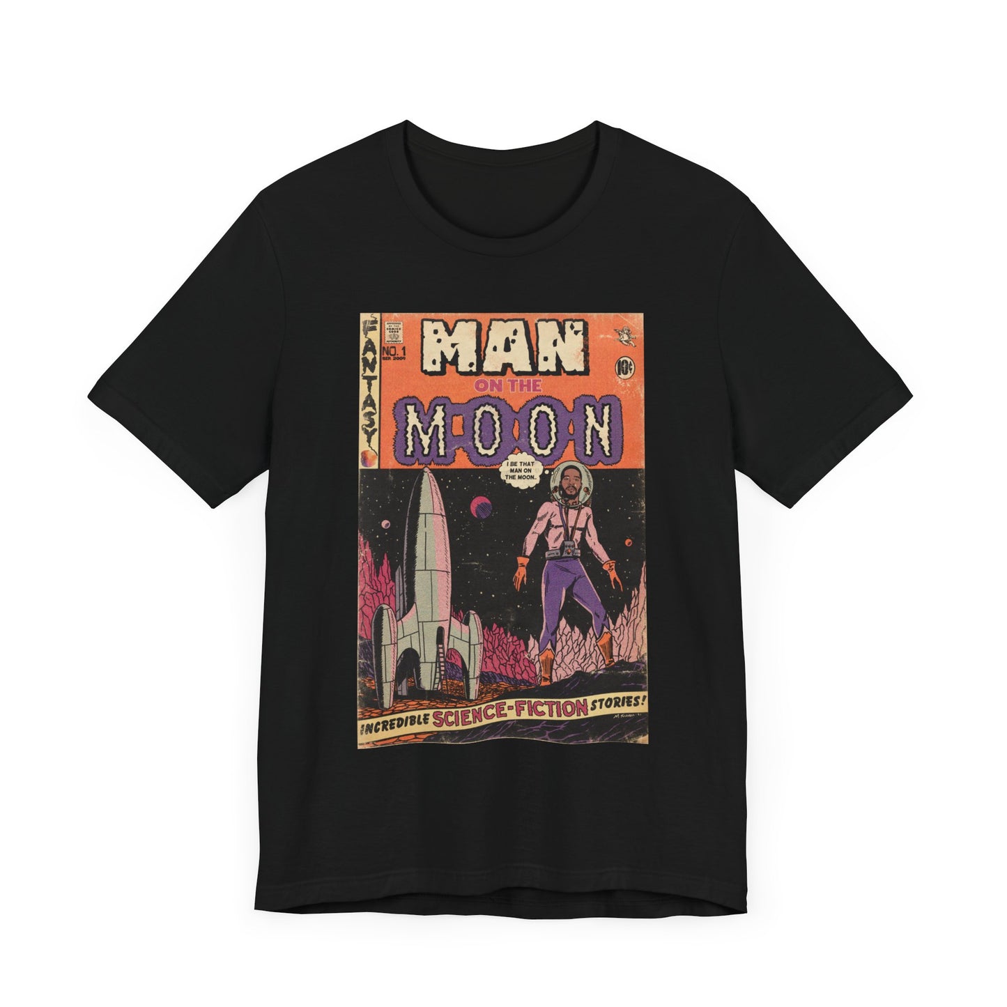 Kid Cudi - Man On The Moon - Unisex Jersey T-Shirt