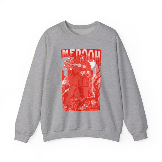 DOOM - Comic Book Art - RED VARIANT - Unisex Heavy Blend™ Crewneck Sweatshirt