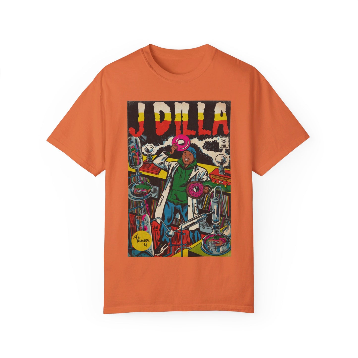 J Dilla - Comic Book Art - Unisex Comfort Colors T-shirt