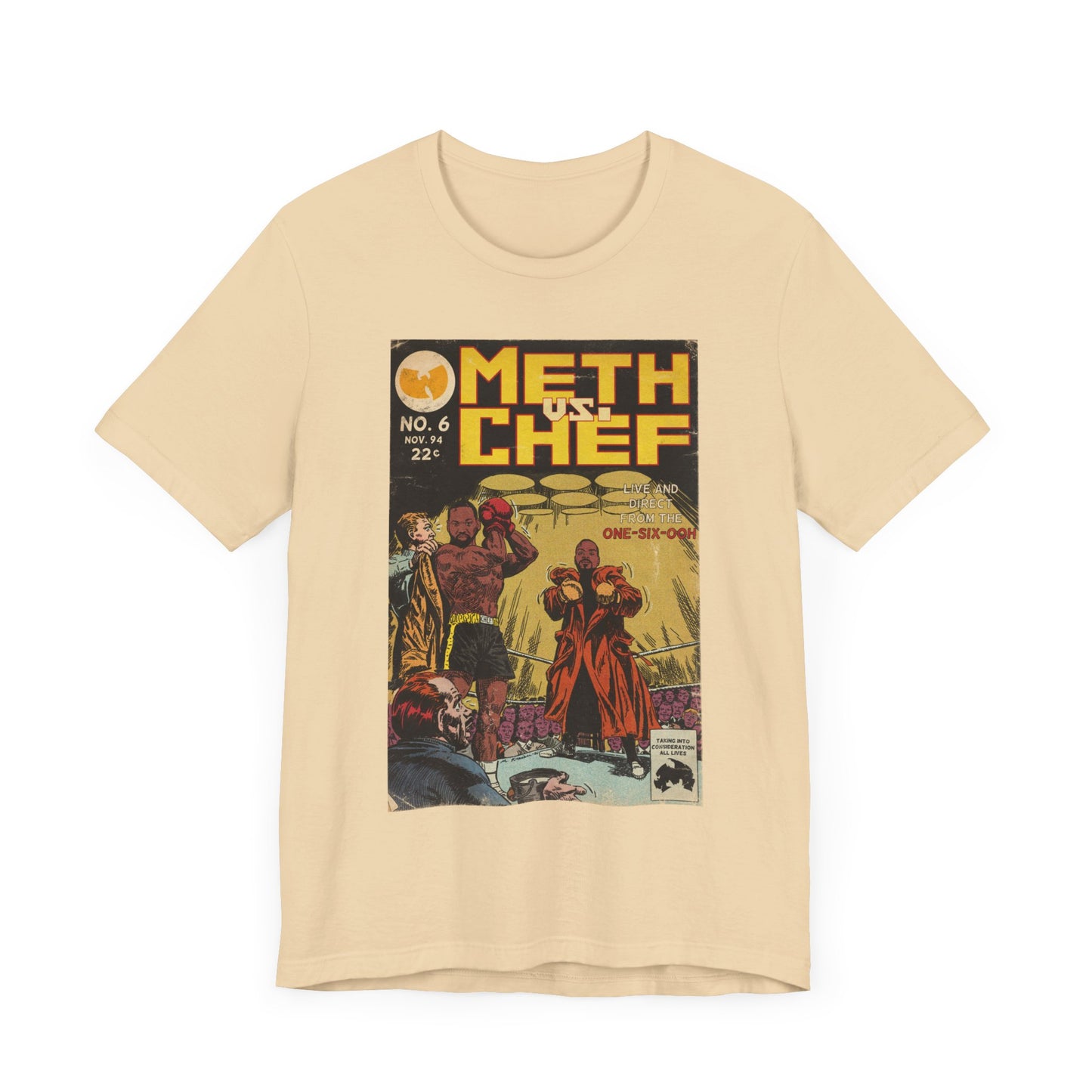 Meth vs. Chef - Wu-Tang - Unisex Jersey Short Sleeve Tee