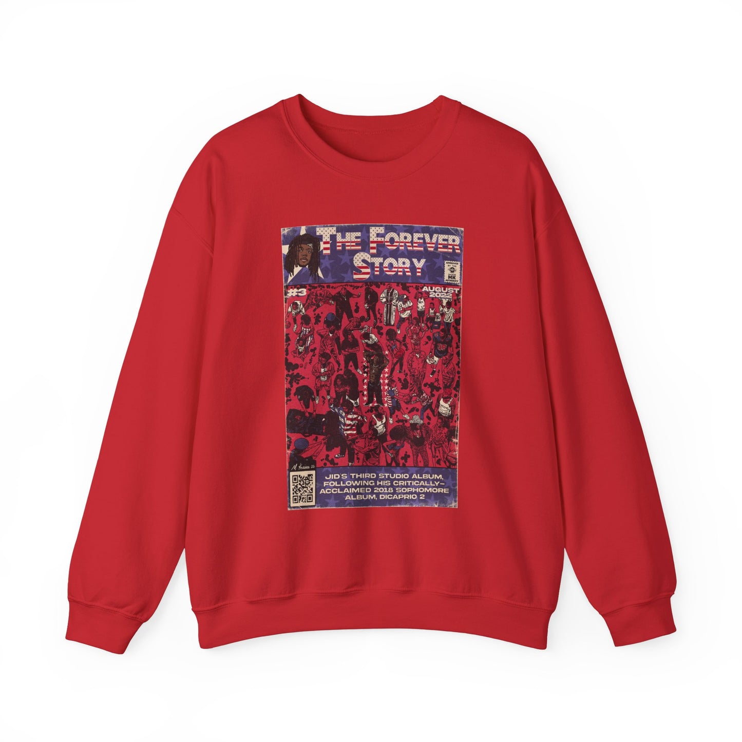 JID- The Forever Story -  Unisex Heavy Blend™ Crewneck Sweatshirt