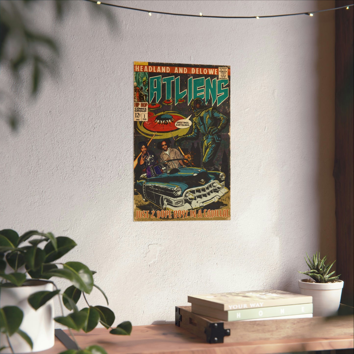 OutKast- Atliens 1 - 2 Dope Boyz - Vertical Matte Poster