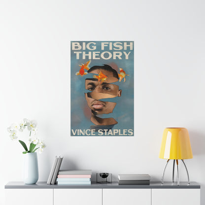 Vince Staples - Big Fish Theory - Surreal- Vertical Matte Poster