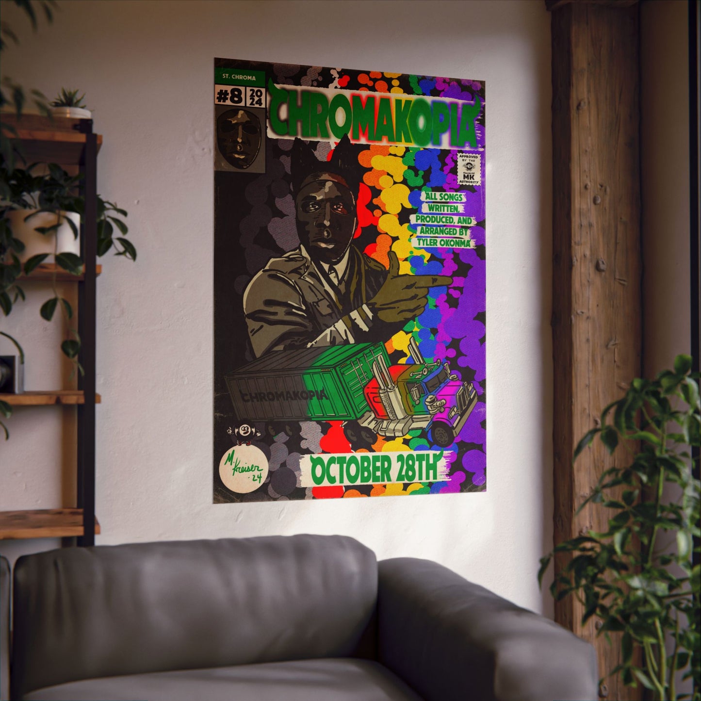 Tyler - Chroma - Matte Vertical Posters