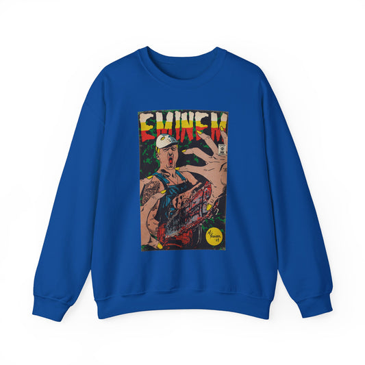 Eminem - Comic Book Art - Unisex Heavy Blend™ Crewneck Sweatshirt