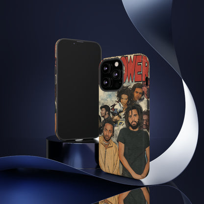 Kendrick Lamar and J. Cole - Hiiipower - Tough Phone Cases