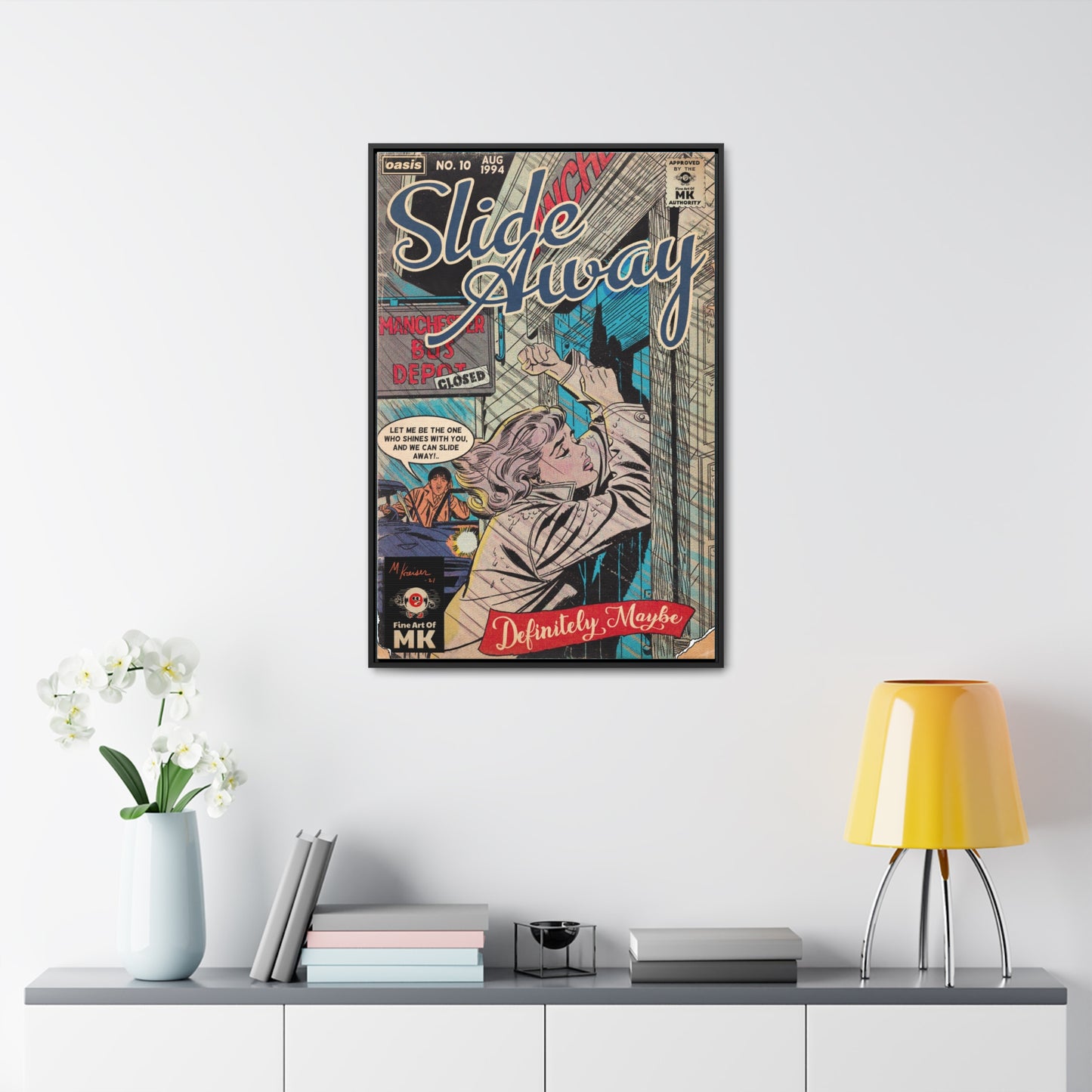 Oasis - Slide Away - Gallery Canvas Wraps, Vertical Frame