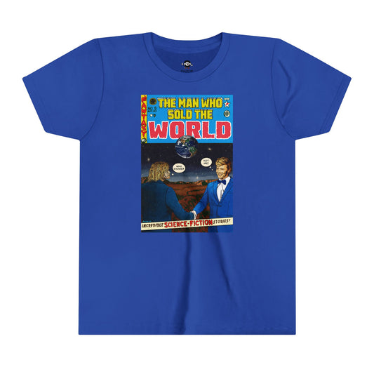 KIDS - Cobain & Bowie - The Man Who Wold The World - Youth Short Sleeve Tee