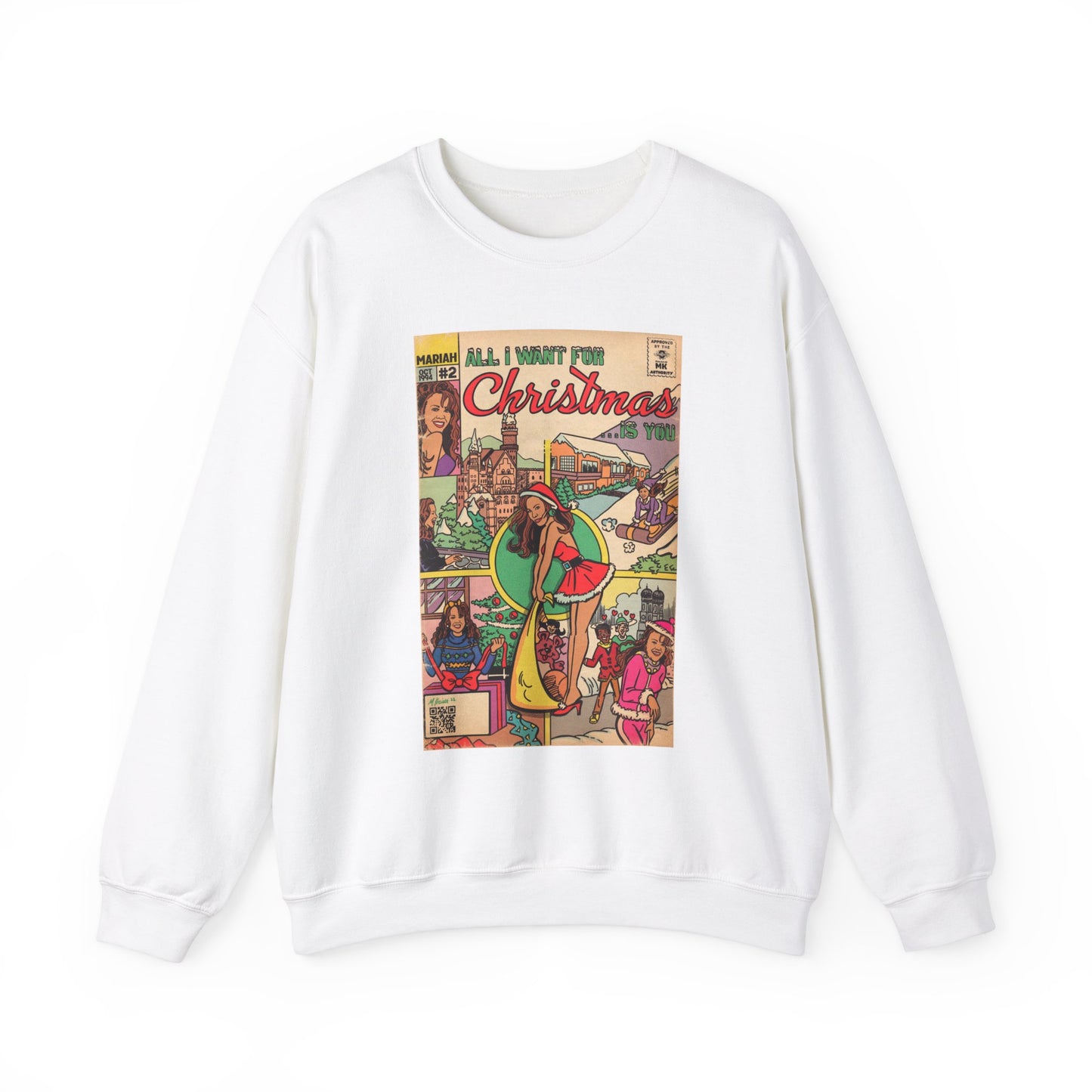 Mariah Carey - All I Want For Christmas.. - Unisex Heavy Blend™ Crewneck Sweatshirt