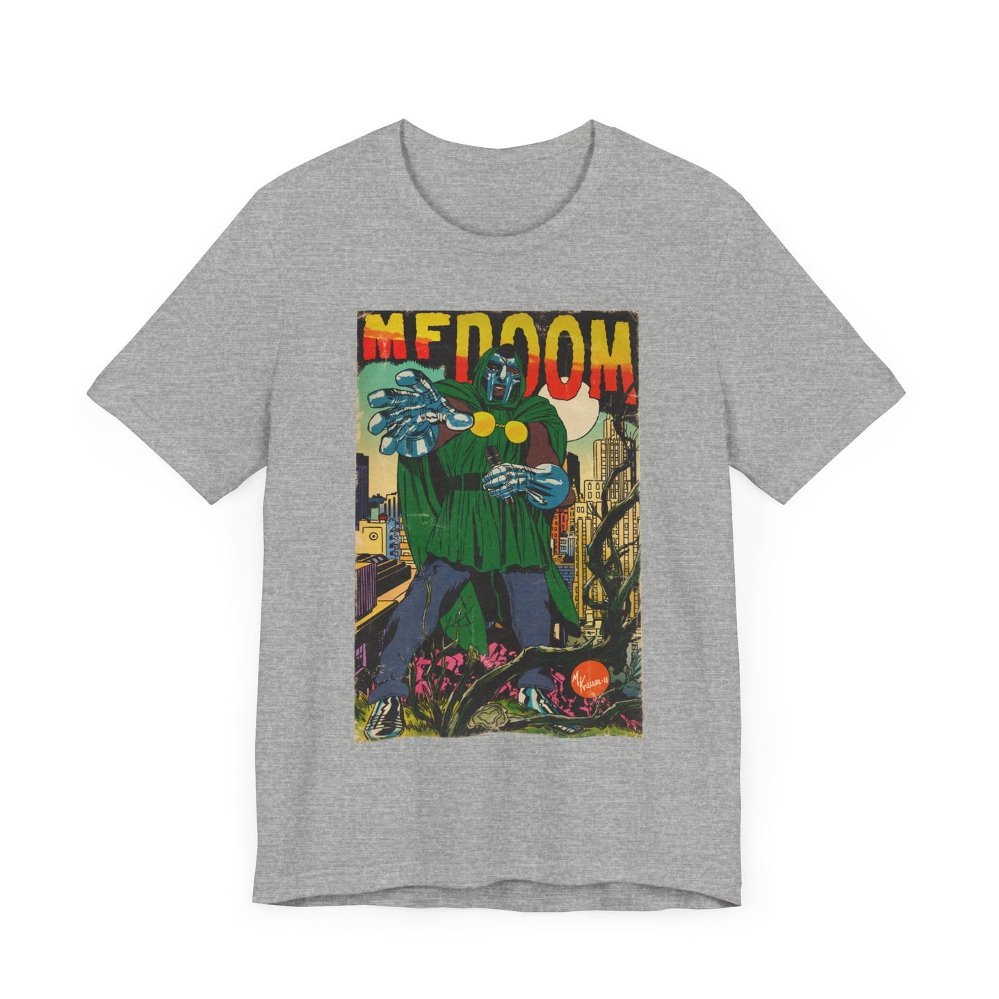 MF DOOM - Comic Book Art - Unisex Jersey T-Shirt