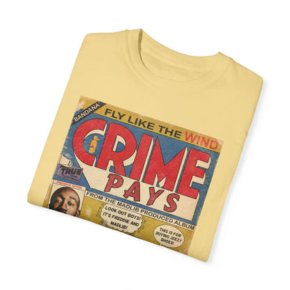 Freddie Gibbs & Madlib - Crime Pays - Unisex Comfort Colors T-shirt