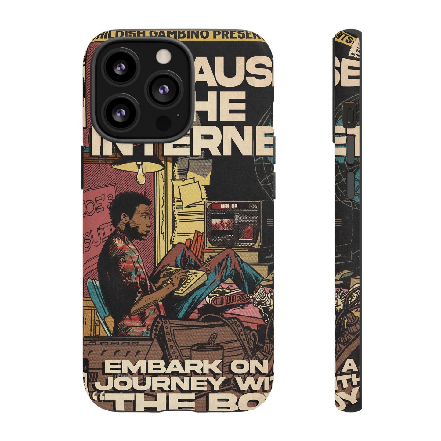 Childish Gambino- Because The Internet - Tough Phone Cases