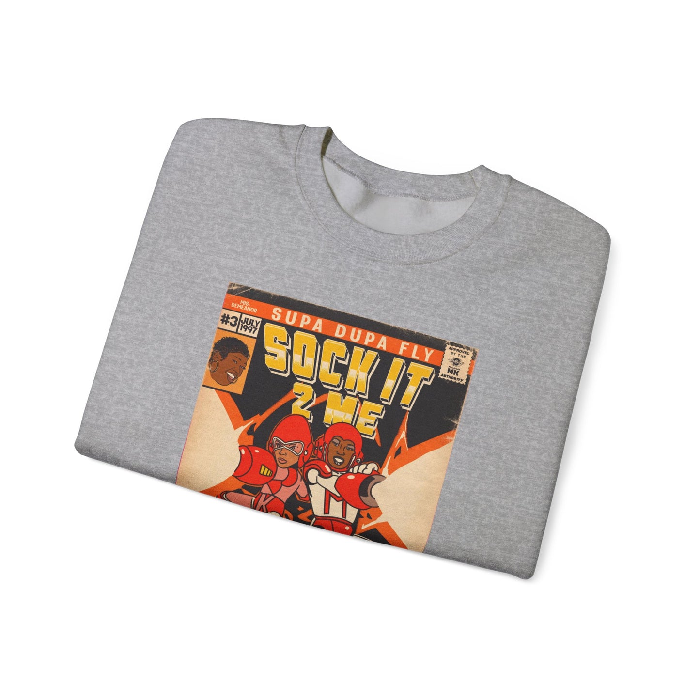 Missy Elliot, Da Brat, & Lil Kim - Sock It To Me - Unisex Heavy Blend™ Crewneck Sweatshirt