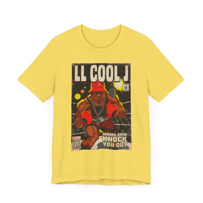 LL Cool J - Mama Said Knock You Out - Unisex Jersey Short Sleeve Tee