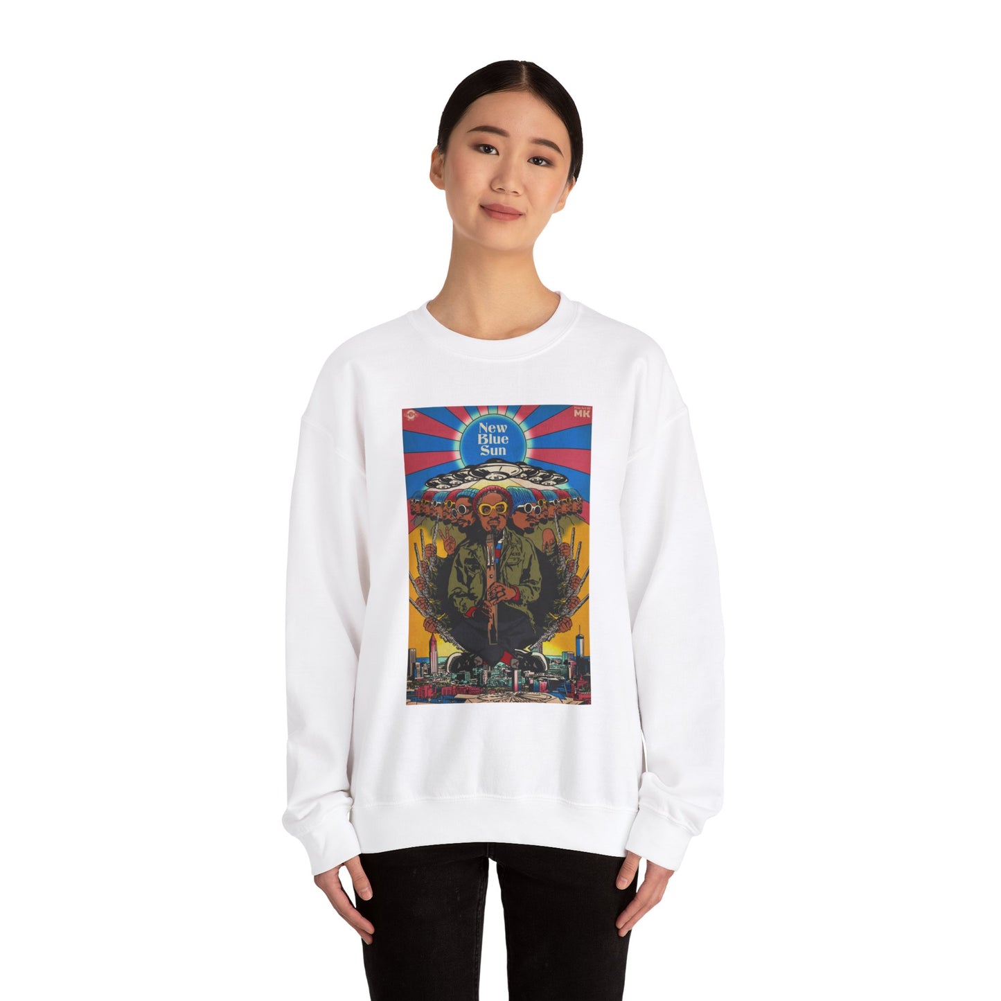 Andre 3000 - New Blue Sun -  Unisex Heavy Blend™ Crewneck Sweatshirt