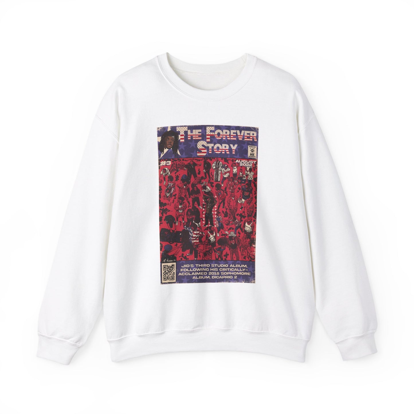 JID- The Forever Story -  Unisex Heavy Blend™ Crewneck Sweatshirt