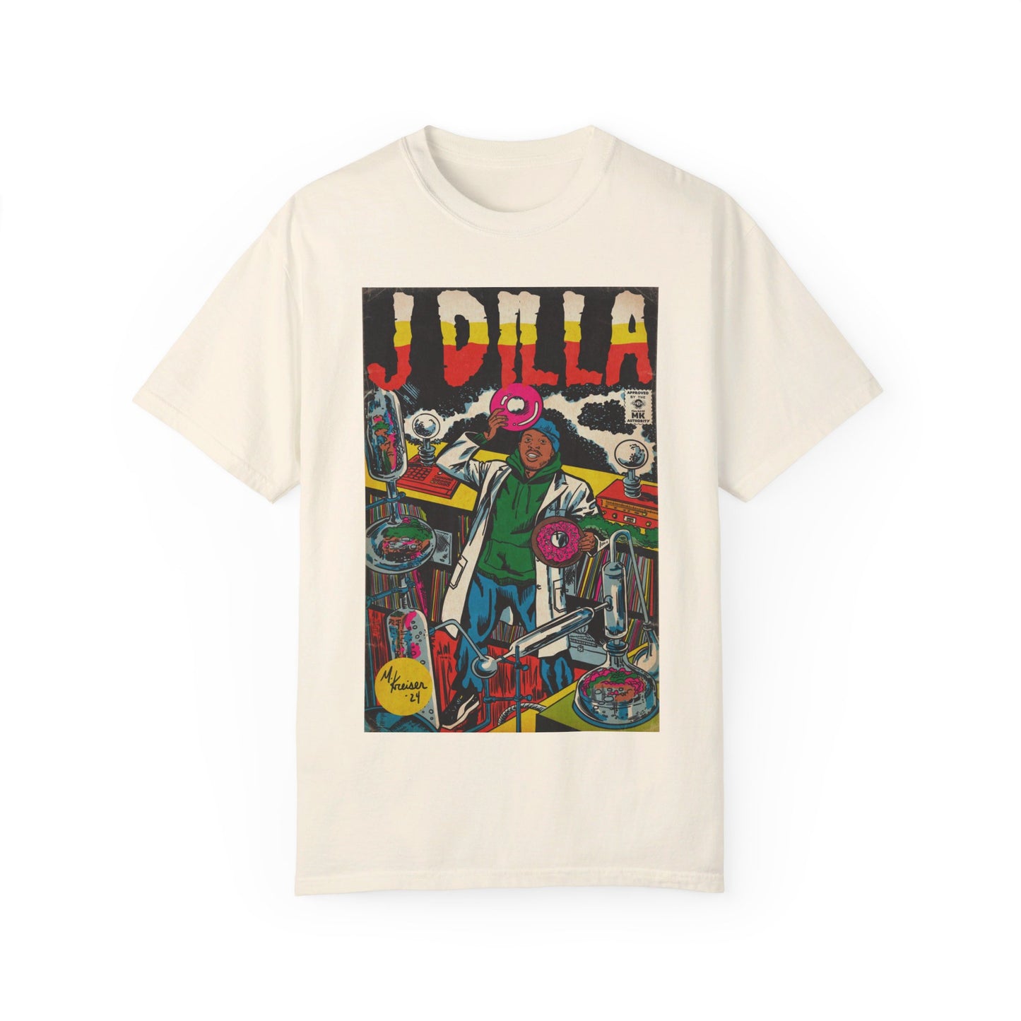 J Dilla - Comic Book Art - Unisex Comfort Colors T-shirt