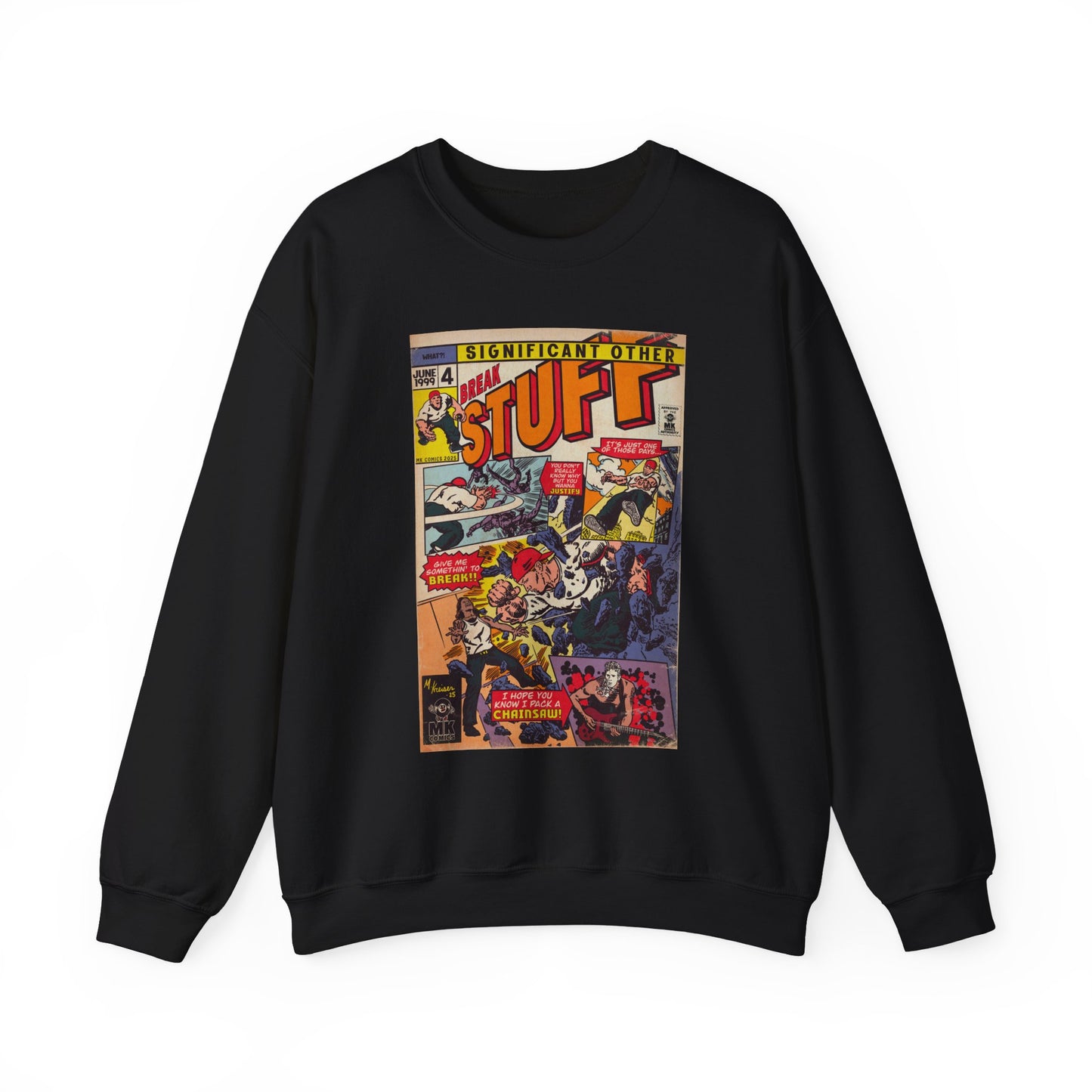 Break Stuff - Unisex Heavy Blend™ Crewneck Sweatshirt