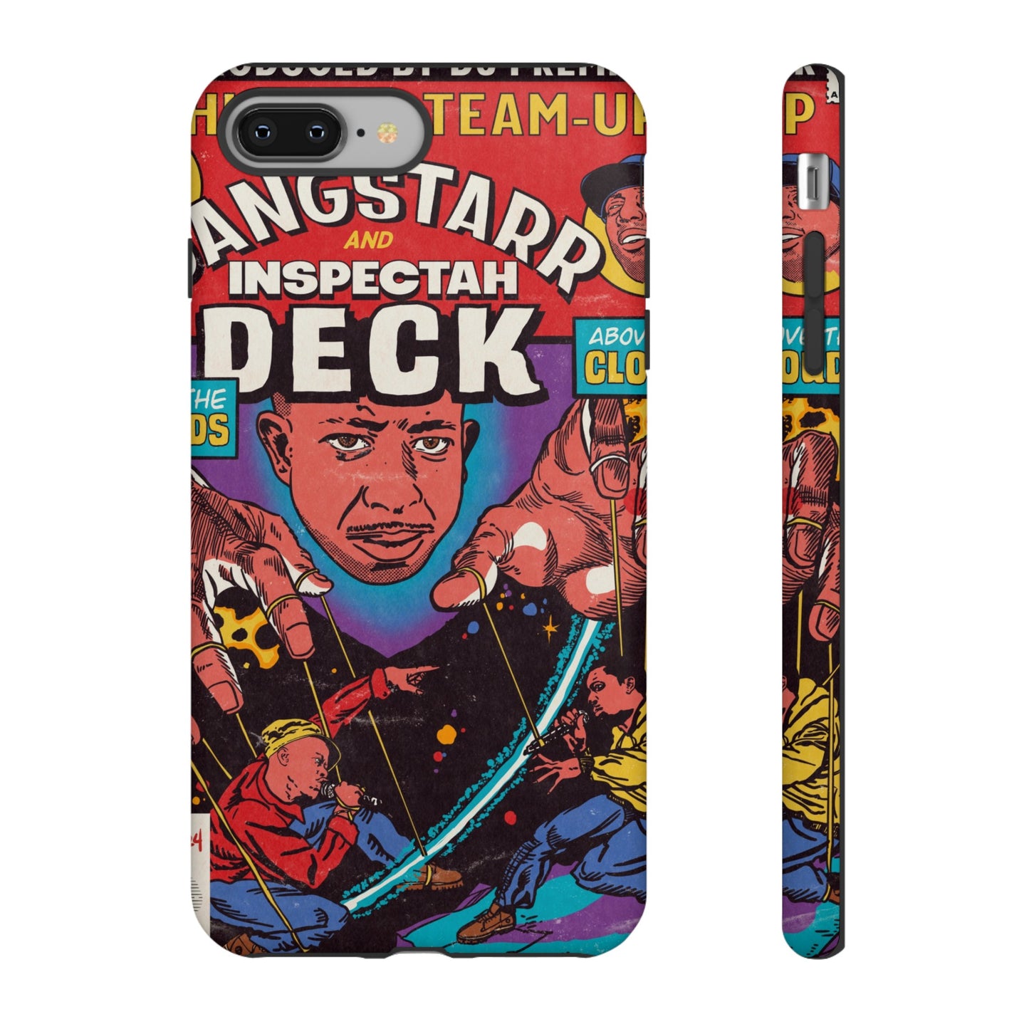 Gang Starr & Inspectah Deck - Above The Clouds - Tough Phone Cases