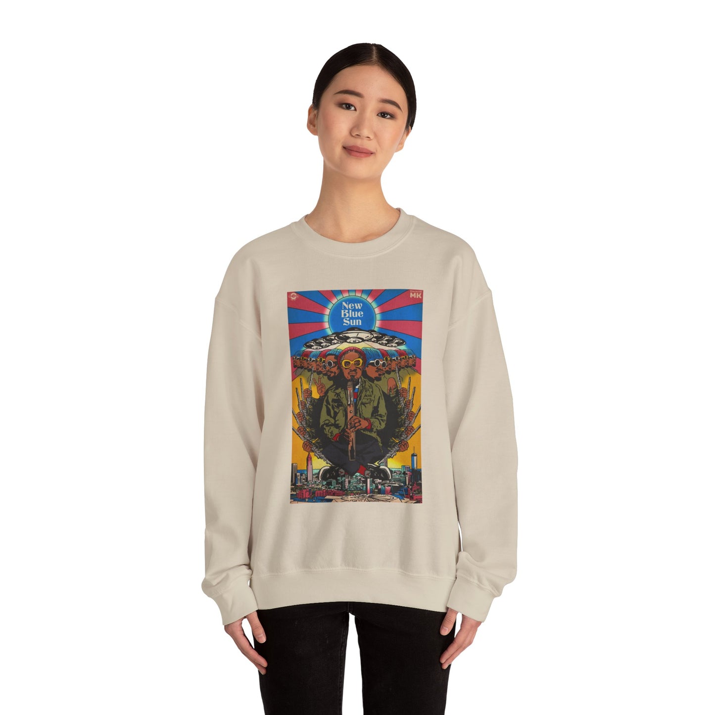 Andre 3000 - New Blue Sun -  Unisex Heavy Blend™ Crewneck Sweatshirt