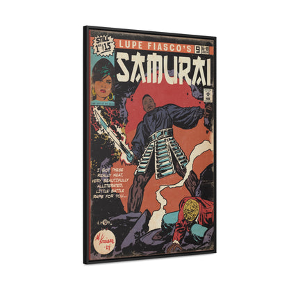 Lupe Fiasco - Samurai - Gallery Canvas Wraps, Vertical Frame