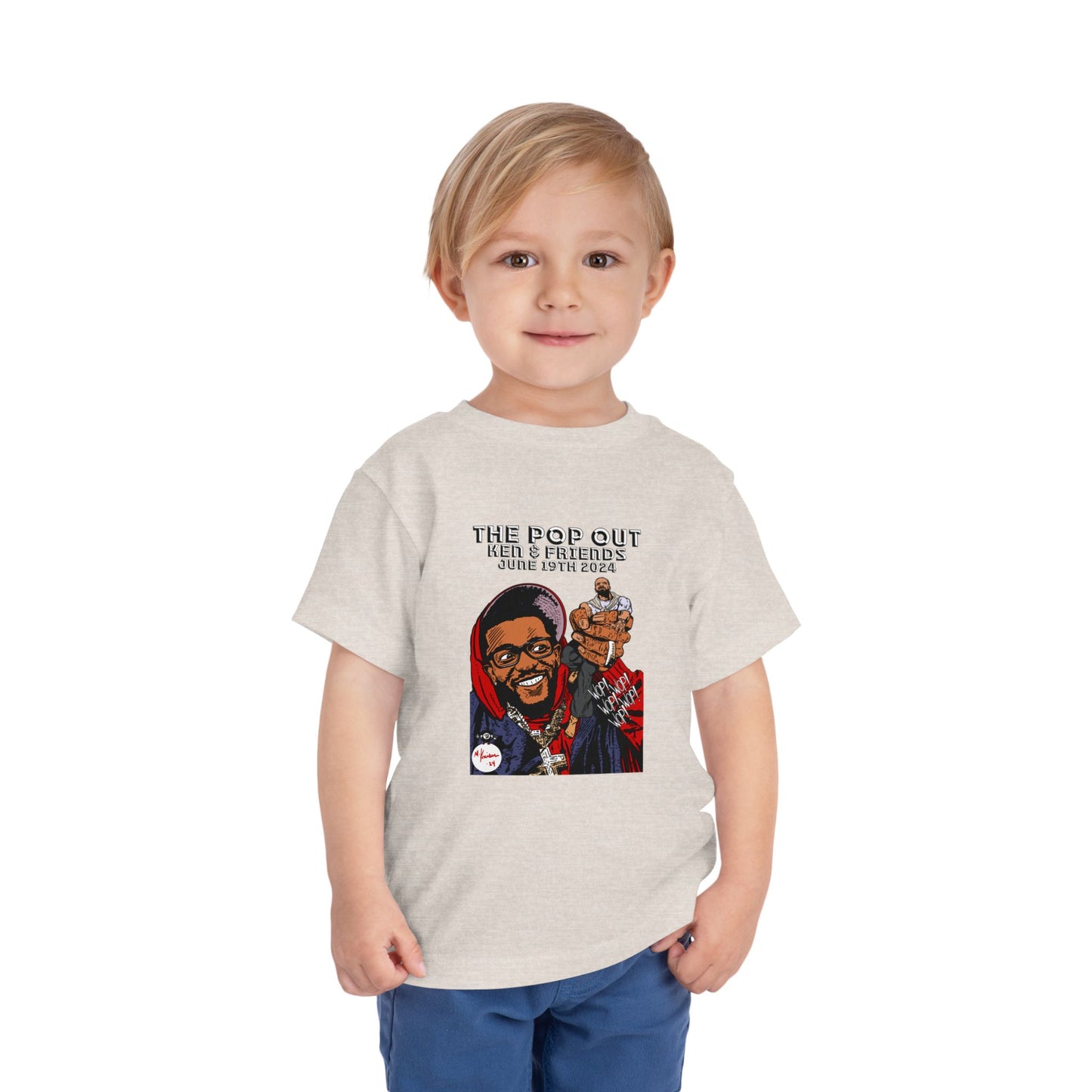 Kendrick Lamar - The Pop Out - Toddler Short Sleeve Tee