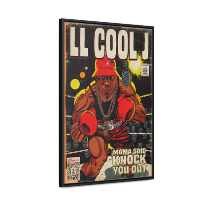 LL Cool J - Mama Said Knock You Out - Gallery Canvas Wraps, Vertical Frame