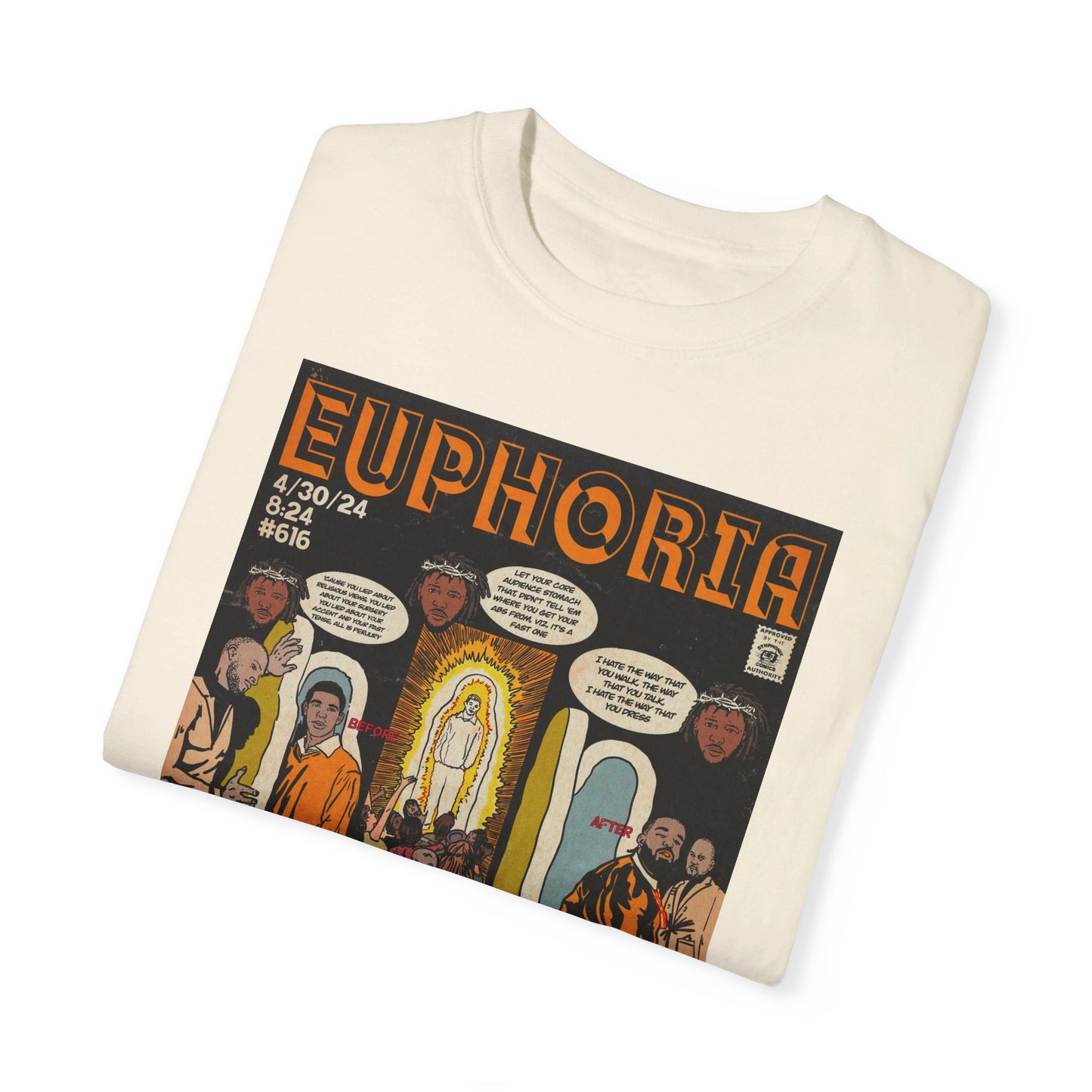 Kendrick Lamar - Euphoria - Unisex Comfort Colors T-shirt