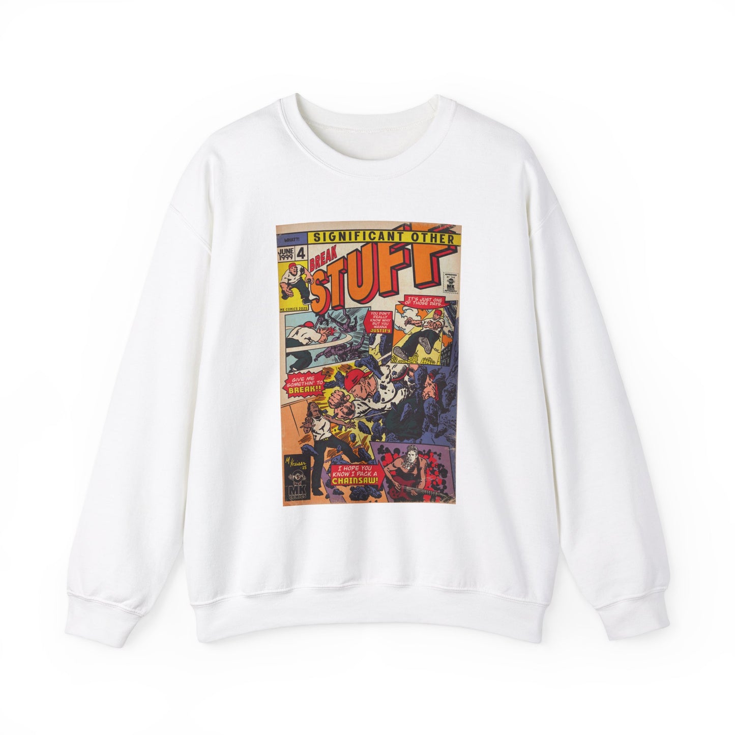 Break Stuff - Unisex Heavy Blend™ Crewneck Sweatshirt