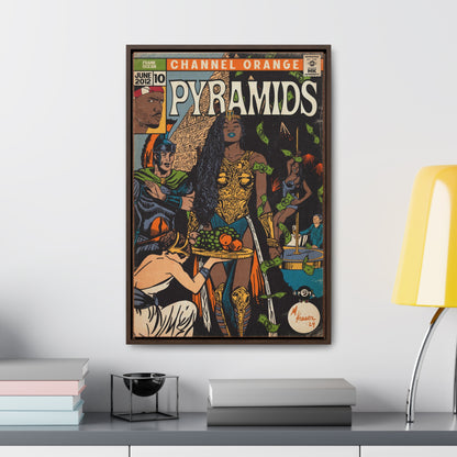 Frank Ocean - Pyramids - Gallery Canvas Wraps, Vertical Frame