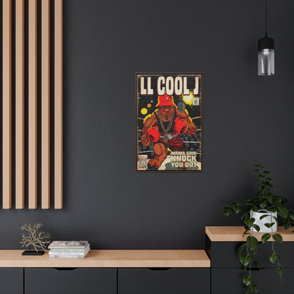 LL Cool J - Mama Said Knock You Out - Gallery Canvas Wraps, Vertical Frame