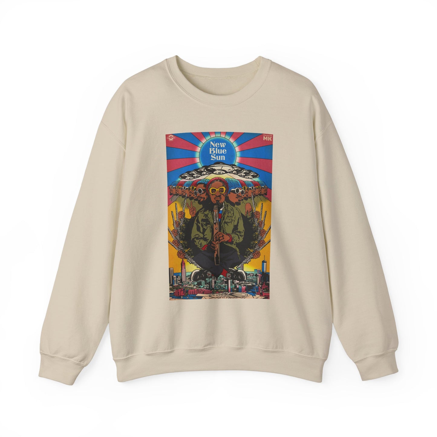 Andre 3000 - New Blue Sun -  Unisex Heavy Blend™ Crewneck Sweatshirt