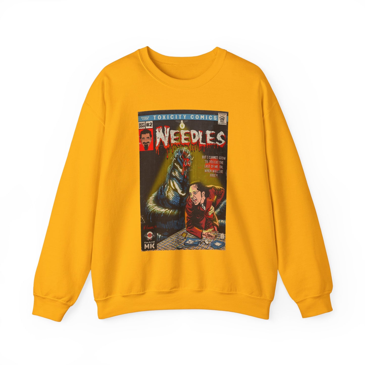 System of a Down - Needles - Unisex Heavy Blend™ Crewneck Sweatshirt