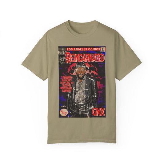 Kendrick Lamar - Reincarnated -  Unisex Garment-Dyed T-shirt